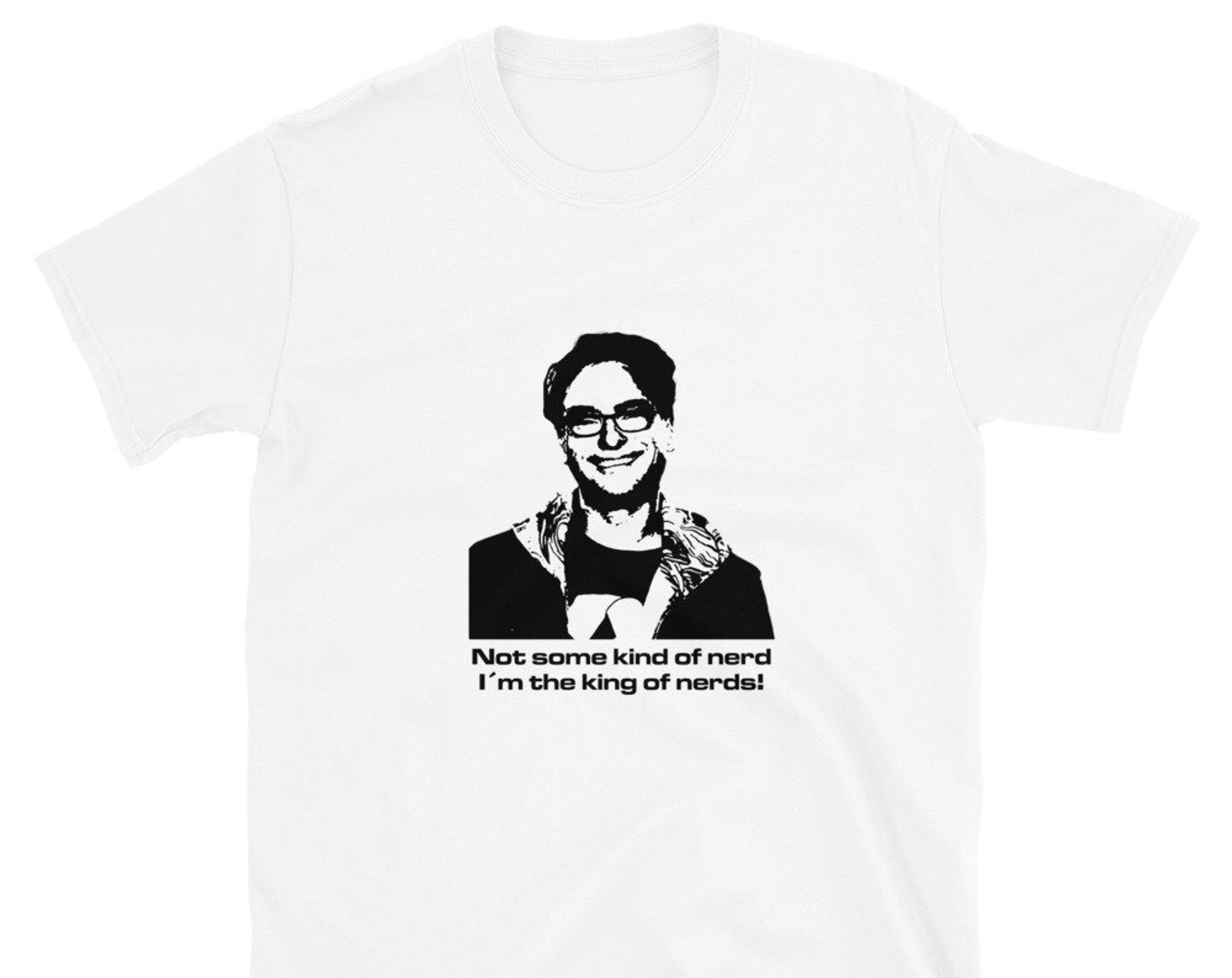 Discover Maglietta T-Shirt La Teoria Di Big Bang Uomo Donna Bambini - L'Attore Serie TV Umorismo Leonard Hofstadter
