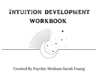 Intuition Development Workbook – Access Your Intuitive Senses (Digital Download)
