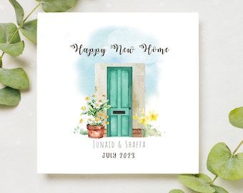 Personalised New Home Card, Housewarming Gift