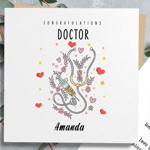 Doctor Graduation Card, PHD New Doctor Congratulations Card, PHD Doctor Gift