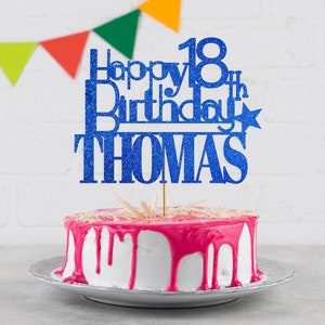 Velas de cumpleaños número 18 para pastel, velas doradas del número 18 con  corona, diseño 3D para pastel de cumpleaños para niños, niñas, mujeres