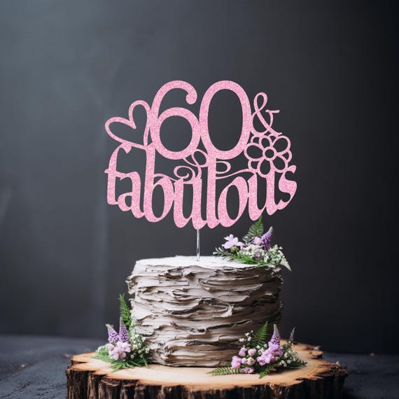3/5 pezzi Toppers torta di buon compleanno 16 18 20 21 30 40 50 60 anni Decorazione torta Festa di compleanno Cottura Dessert Decor Supplie  15