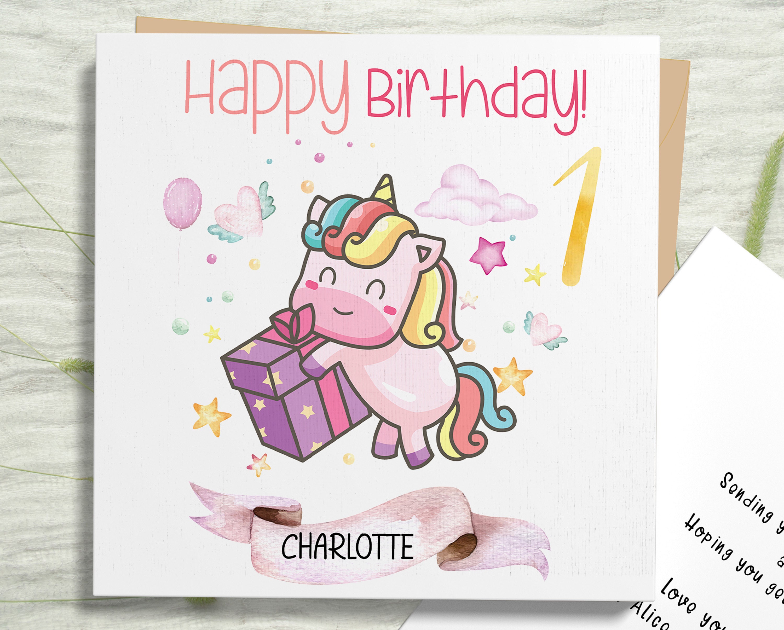 Unicorn 1st sale birthday