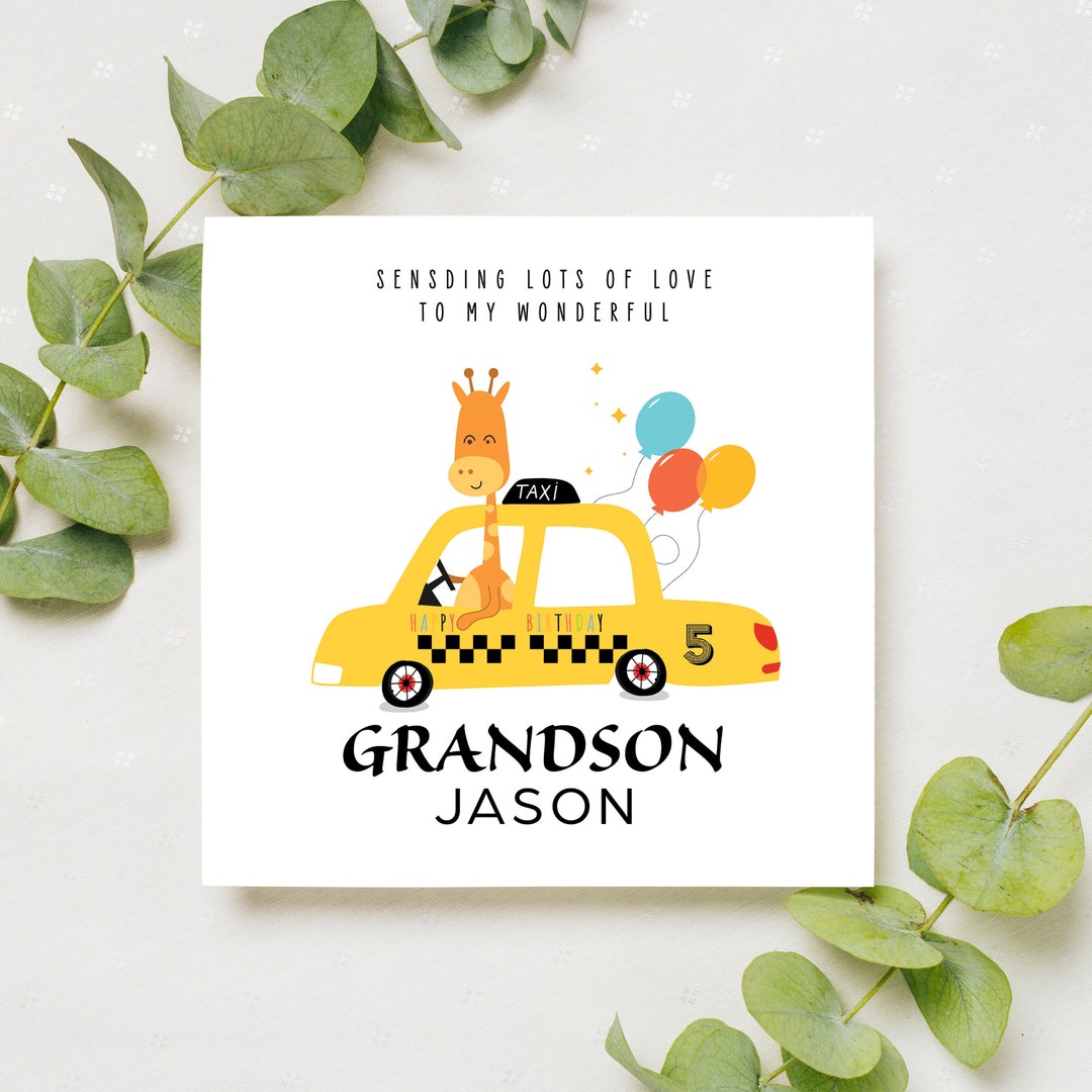 CO Grandson 18th Happy Birthday Card With Fun Cake Design, Gold Foil Detailing And Gold Envelope From Cherry Orchard - View #8