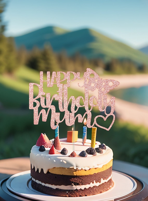 Meri Meri - Decorazioni per torte di compleanno: “Happy Birthday