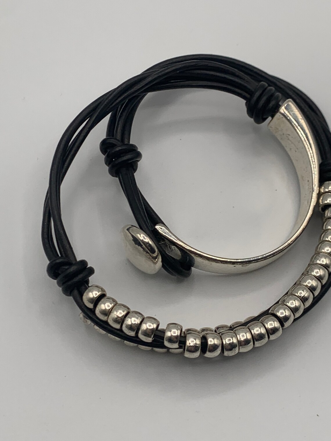 Uno de 50 Style bracelet Everyday bracelet silver tone Etsy