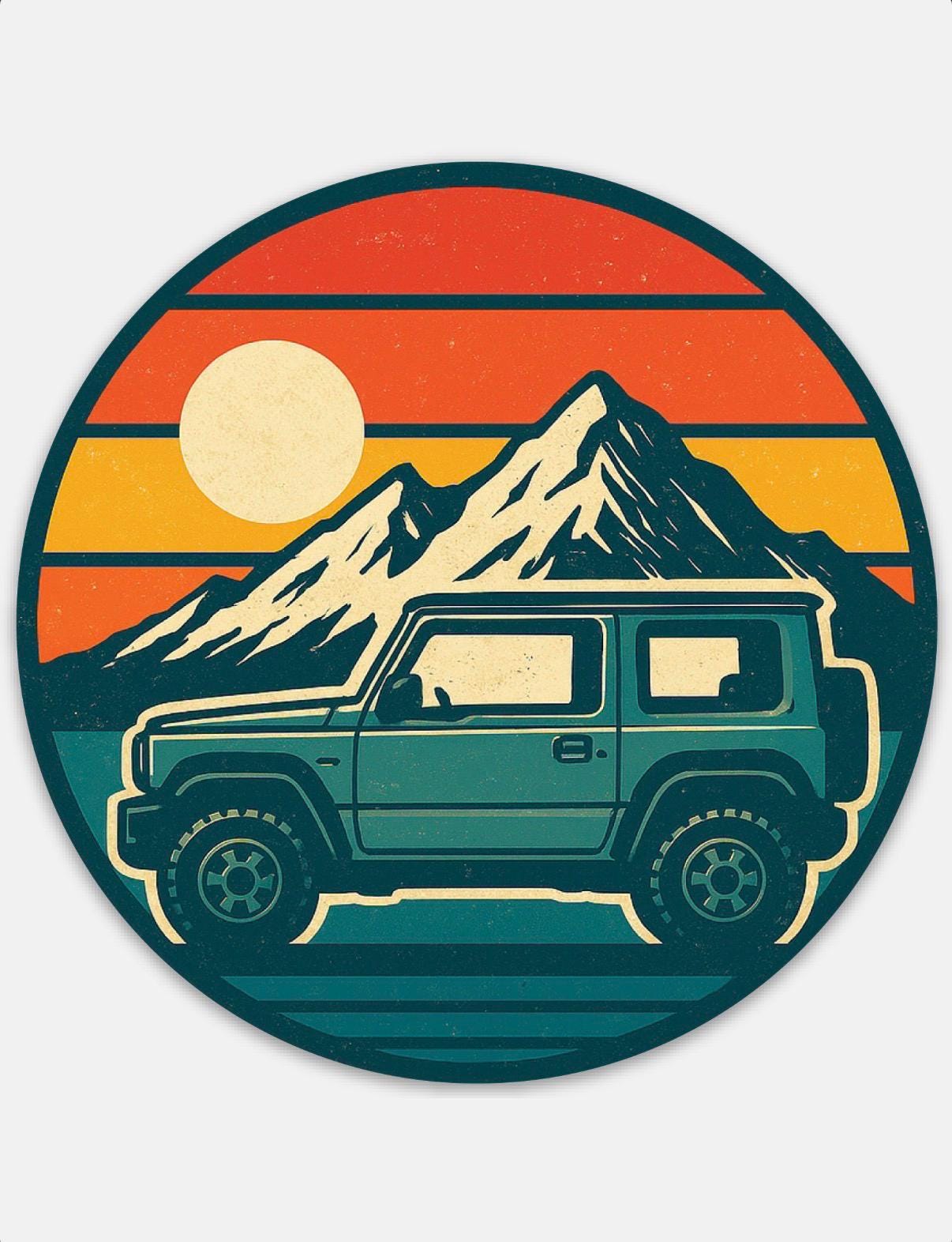 Overland stickers - Etsy 日本
