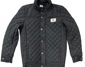 chrome puffer jacket