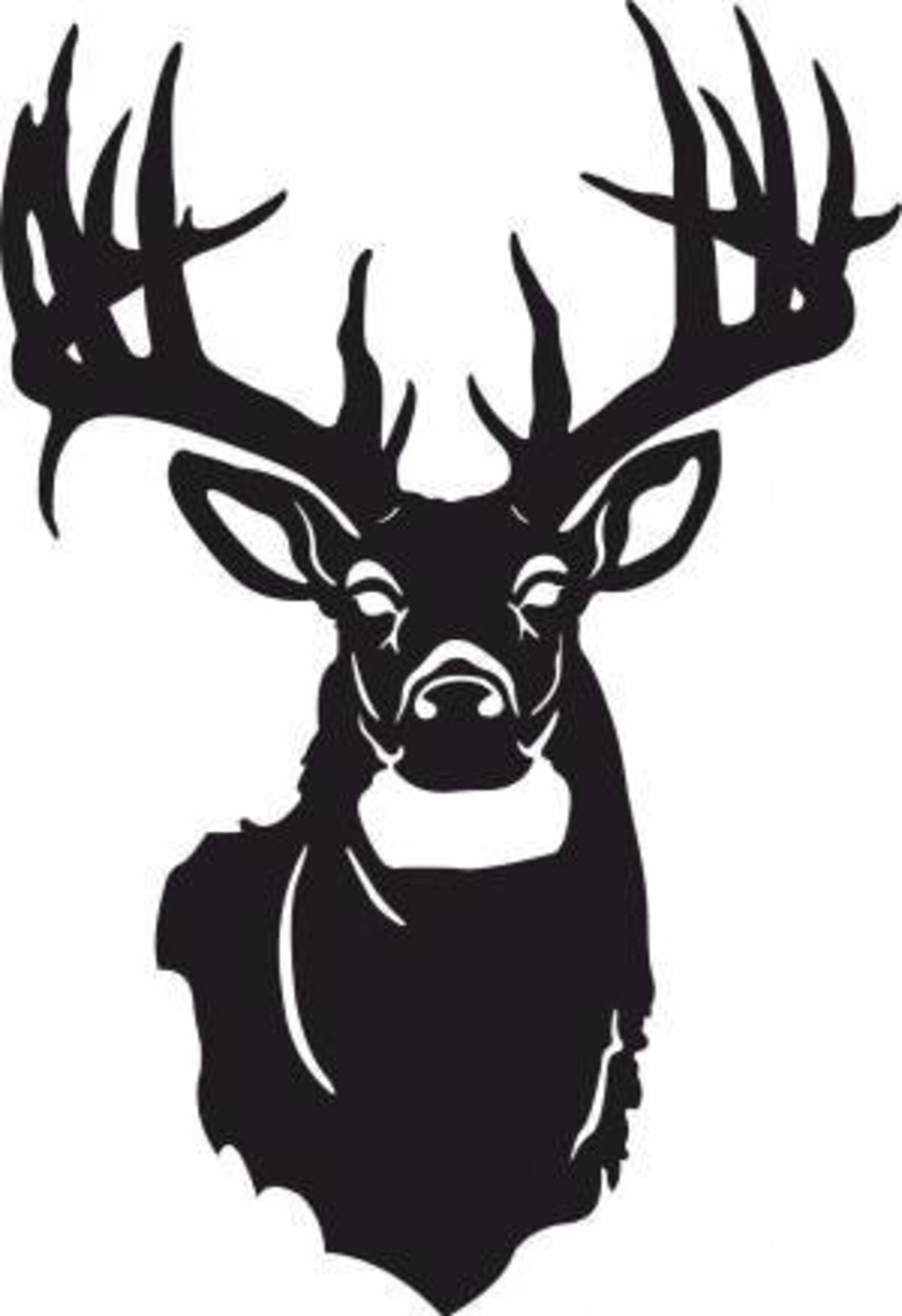 Deer Wall Art Dxf Plasma Cut Filewall Art Dxflaser Cut Etsy