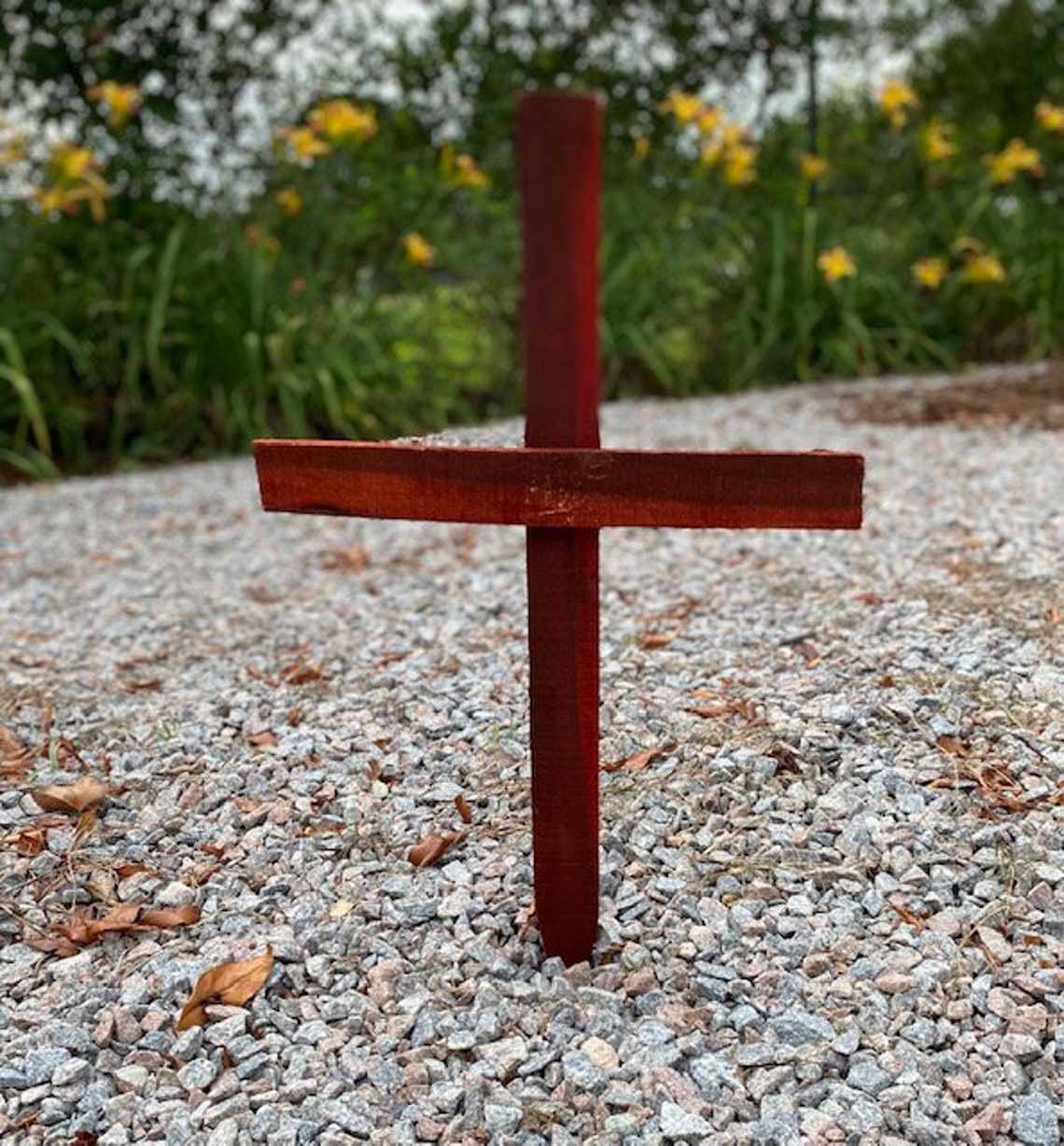 Wood Cross Cross for Grave Cemetery Wood Cross Remembrance | Etsy