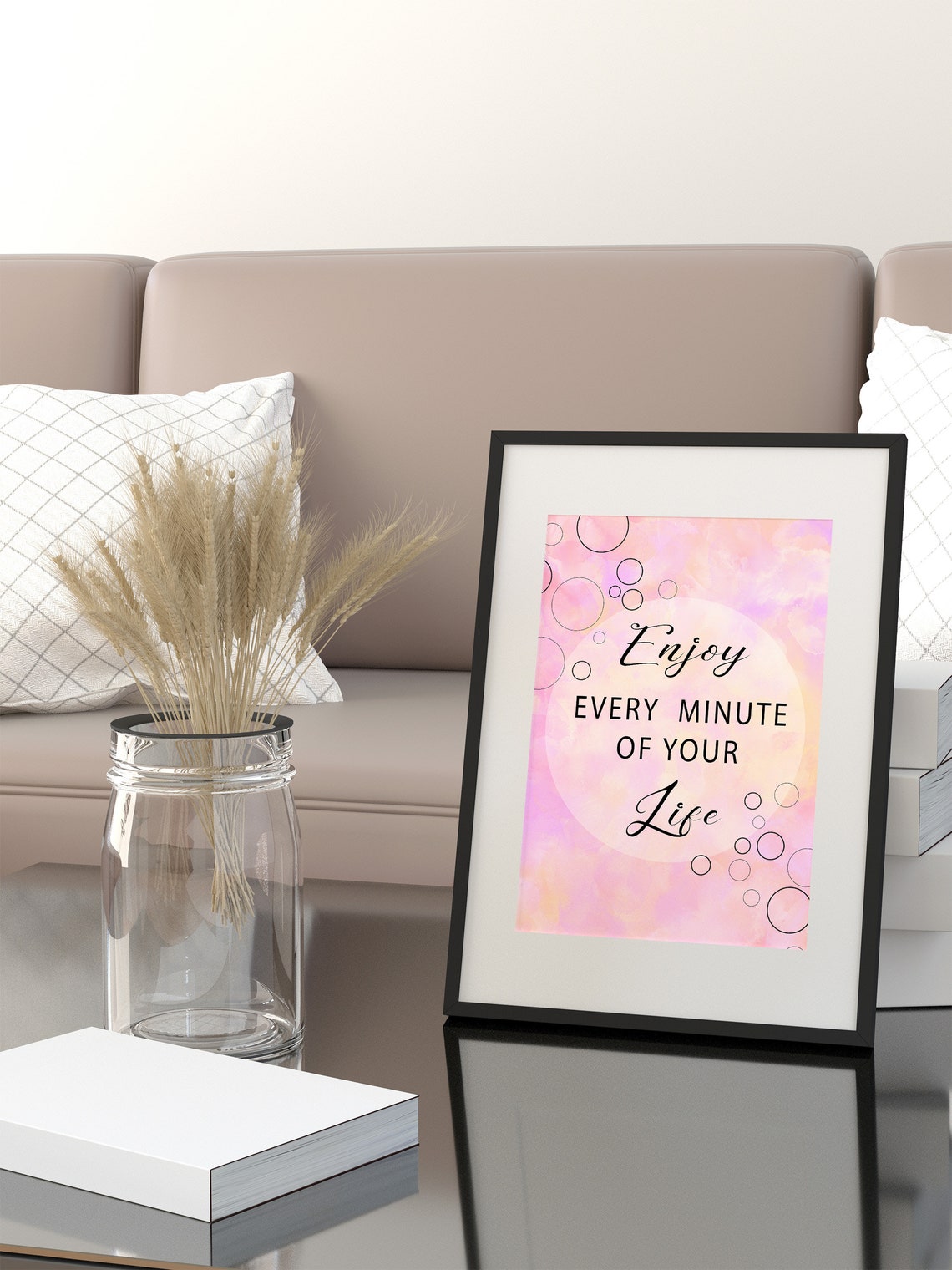 Typography Wall Art Print Inspirational Printable Wall Art Etsy