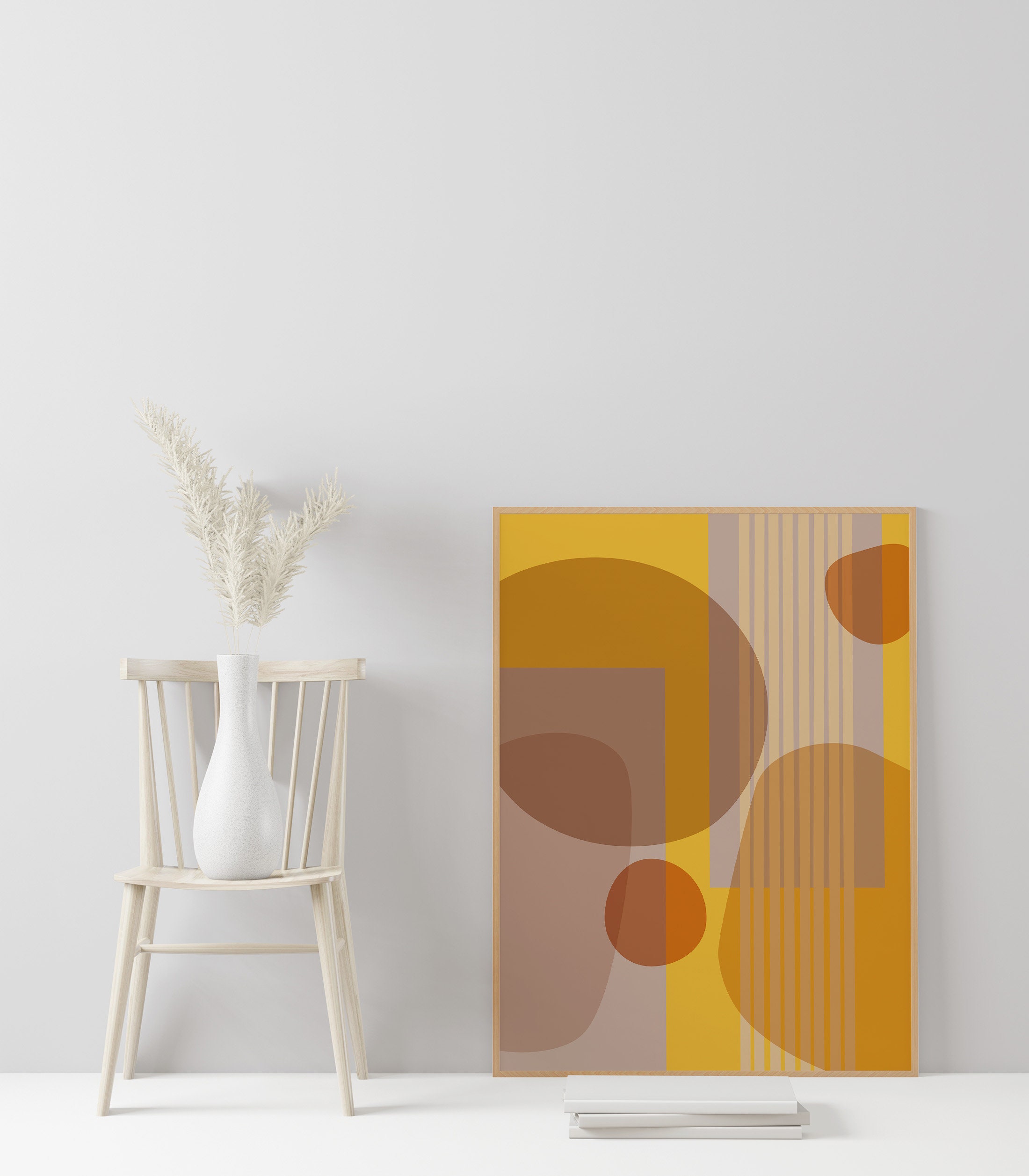 Abstrakte Wand Kunst Dekor abstrakte Kunstdruck neutrale | Etsy