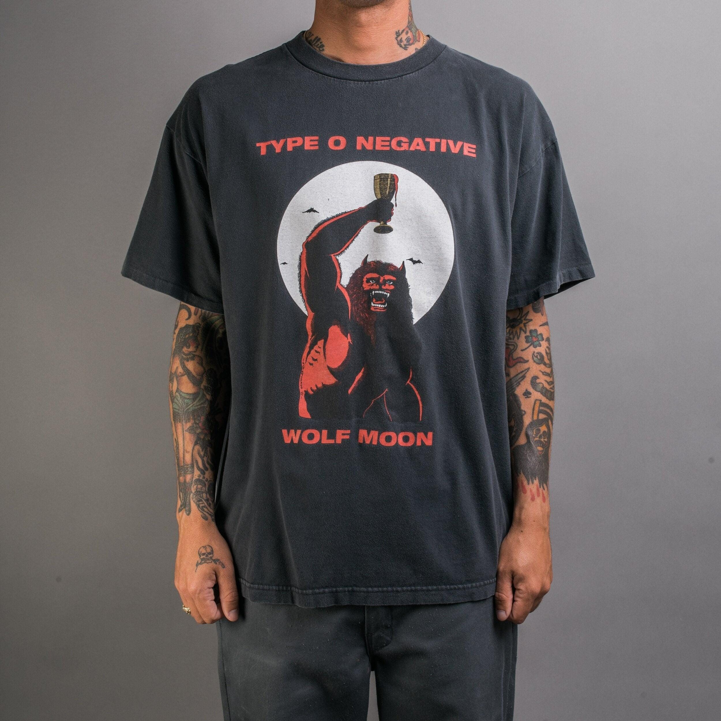 Type O Negative 1996 Wolf Moon T-shirt Tour Carnivore 1 Heavy