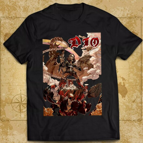 Men's Cotton T-shirts Rock Music Tee Party Live Concert Ronnie