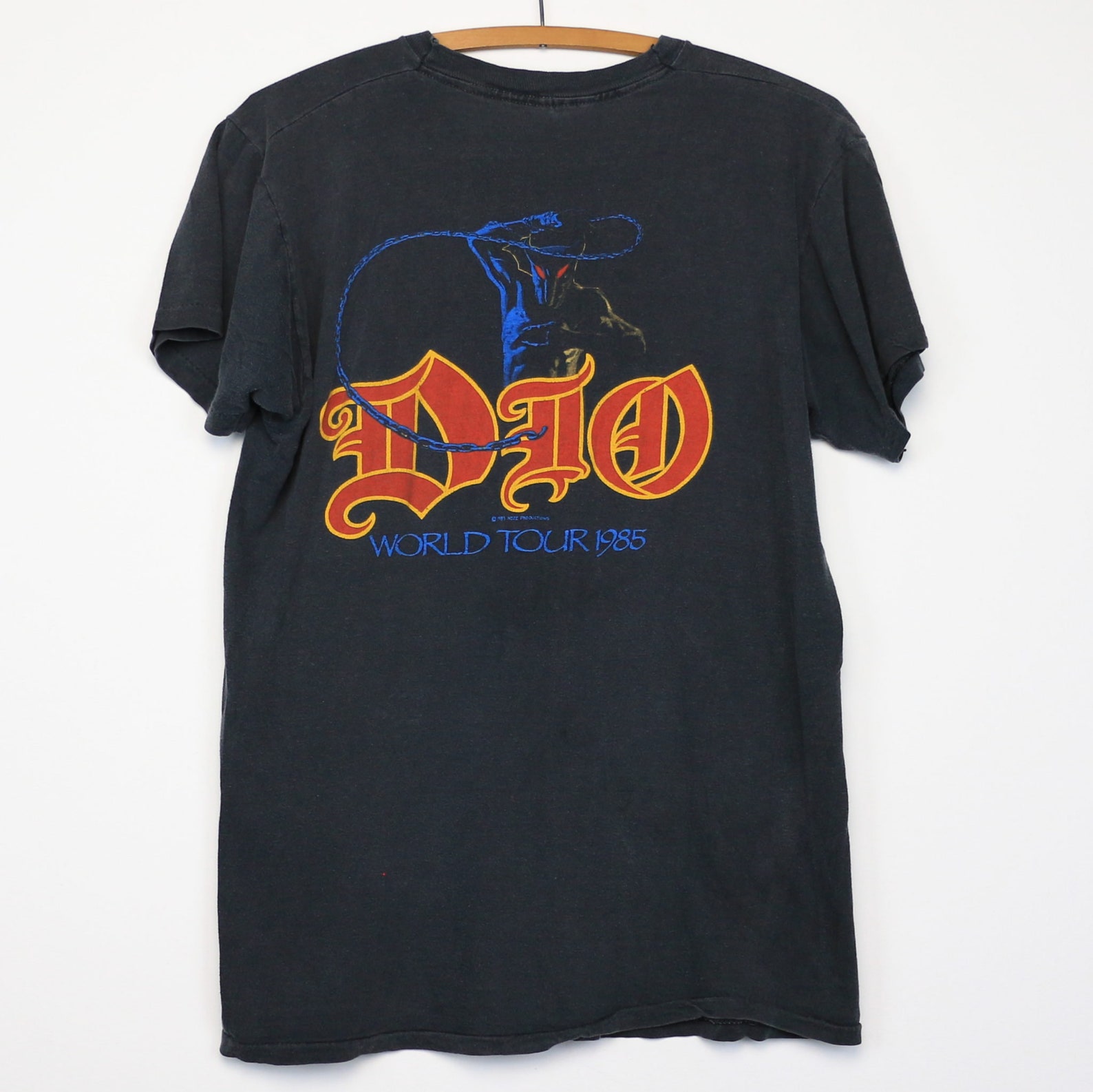 Vintage 1984 Dio Last in Line World Tour Shirt - Etsy