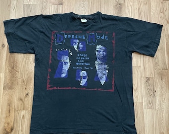 Vintage 90’s Depeche Mode 1993 Heavy Cotton