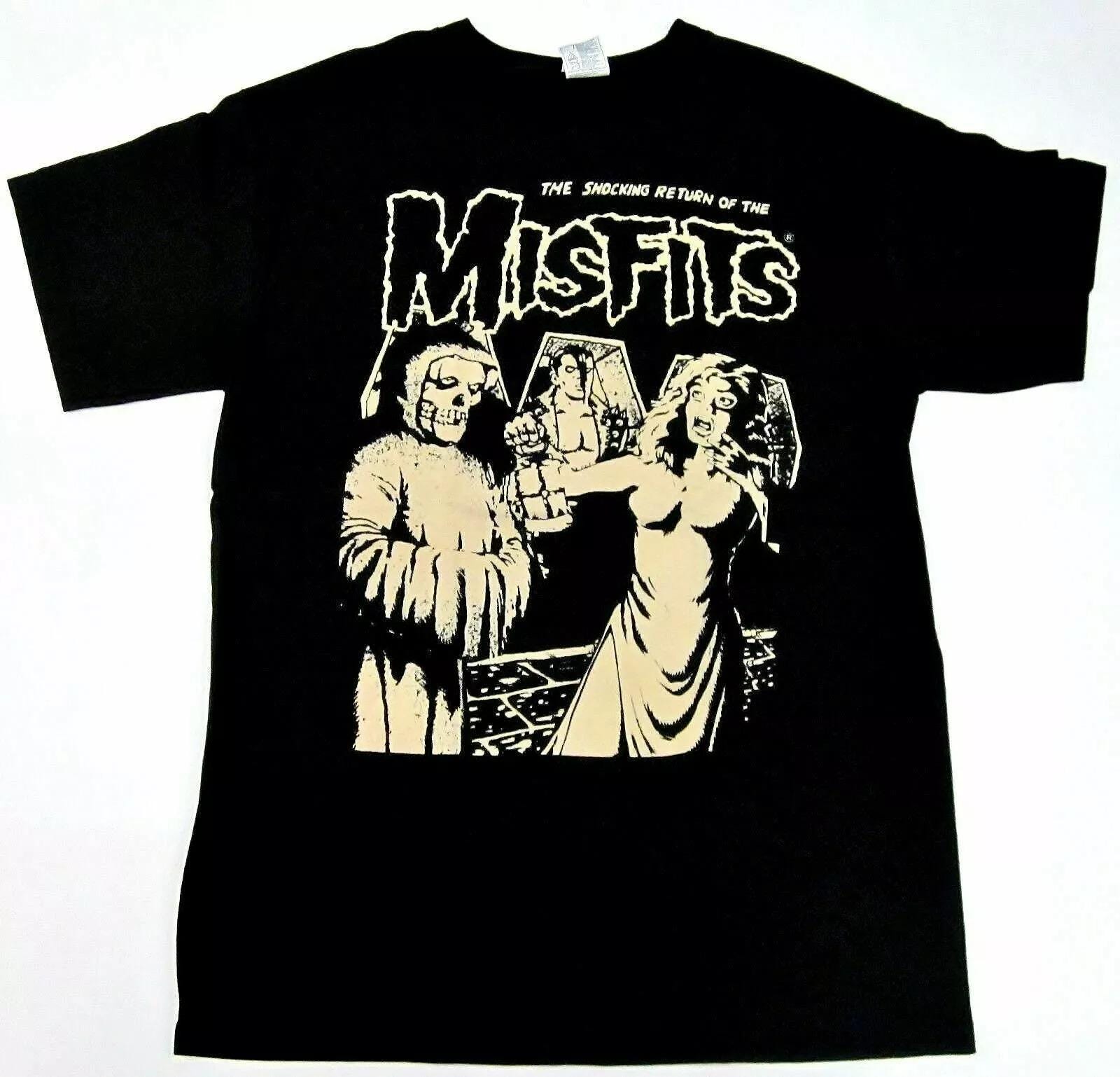 ⭐*)様 Danzig TEE ダンジグ Tシャツ misfits ミスフィッツ The Shocking Return of the MISFITS T-shirt Danzig Horror Punk Tee