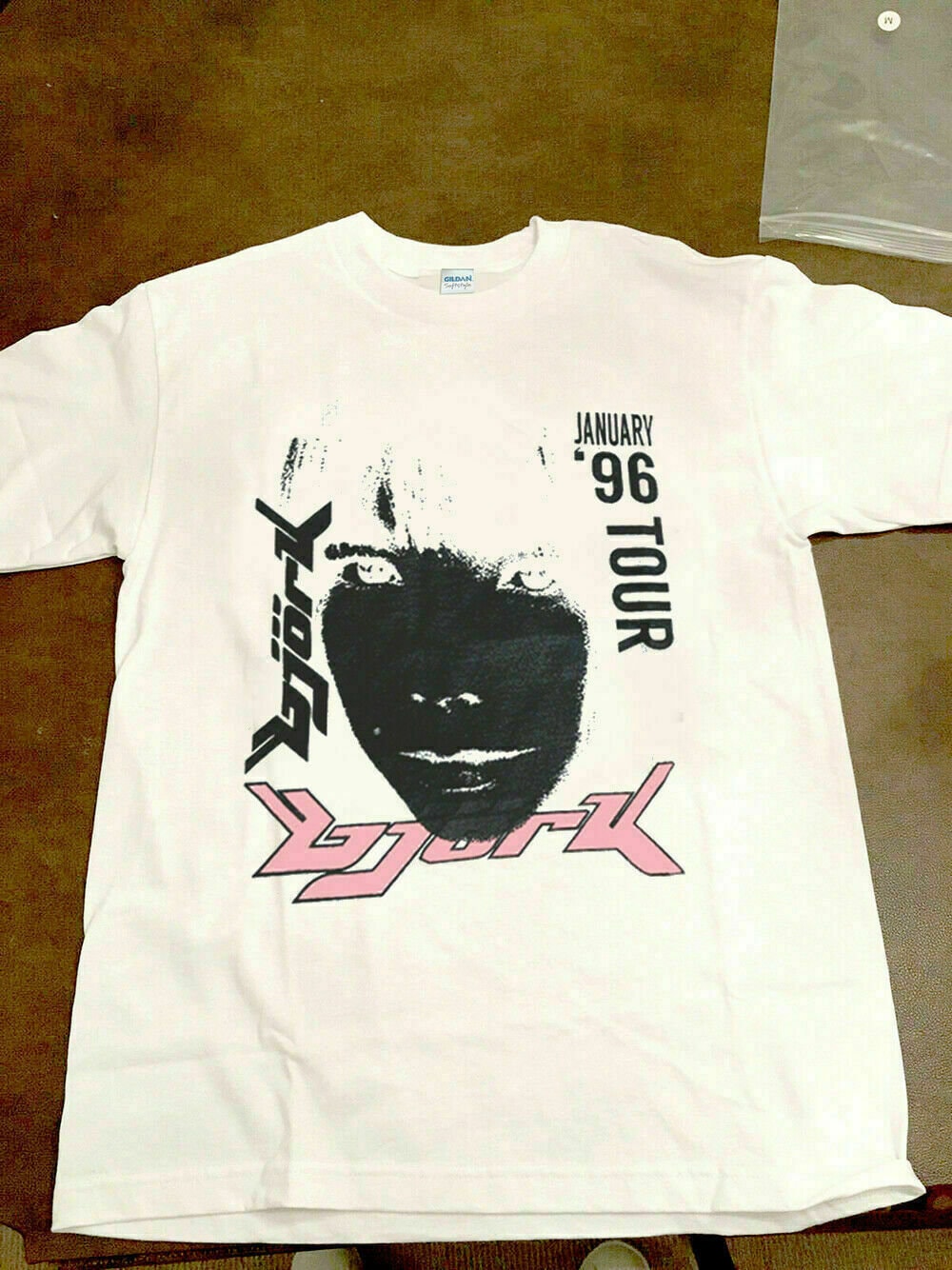 Discover Bjork 1996 Japanese Tour Promo T-Shirt