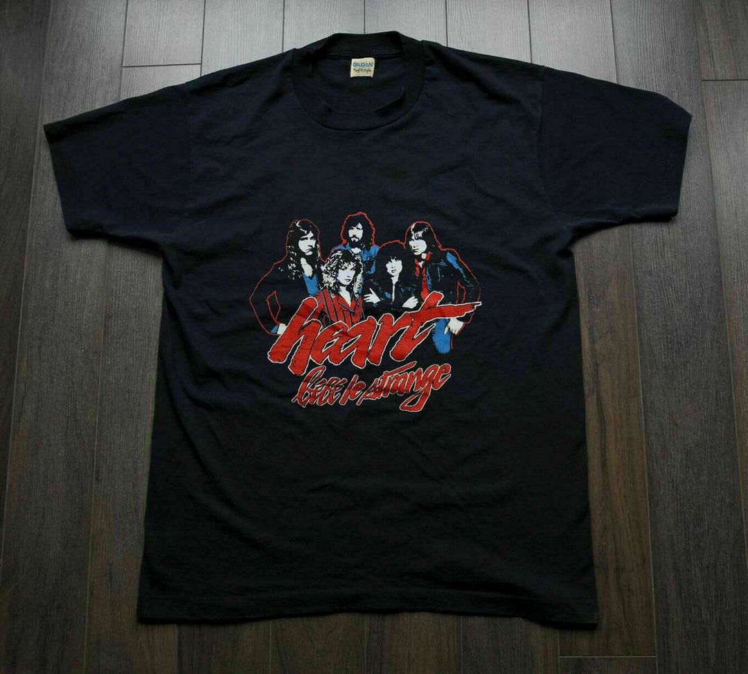 80s Heart Bebe Le Strange Tour Rock Band Concert Rare Vintage T Shirt ...