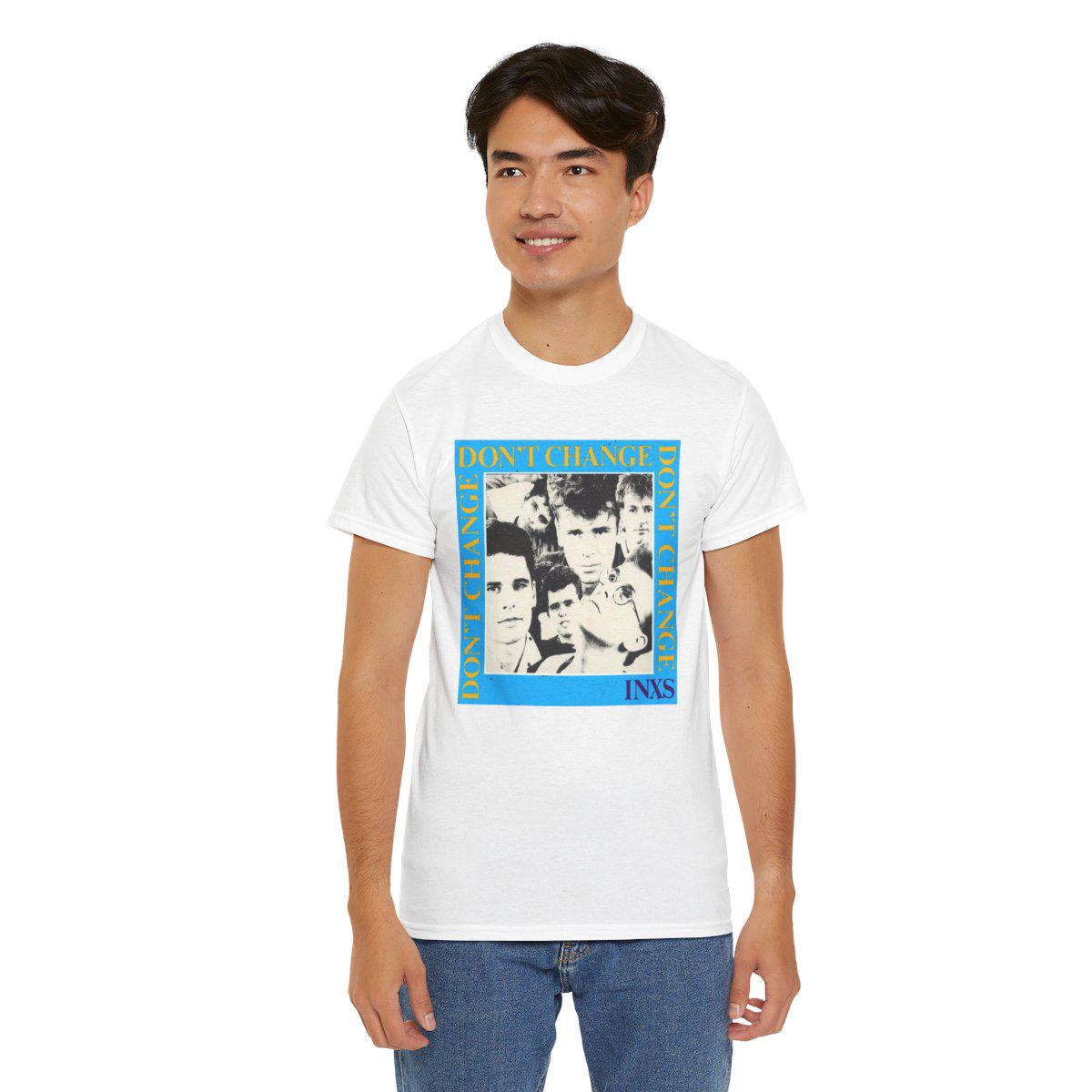 80年代　INXS Tour Vintage T-Shirt XL Vintage Rare 80s INXS Dont Change 1983 US Tour Tshirt Rock New