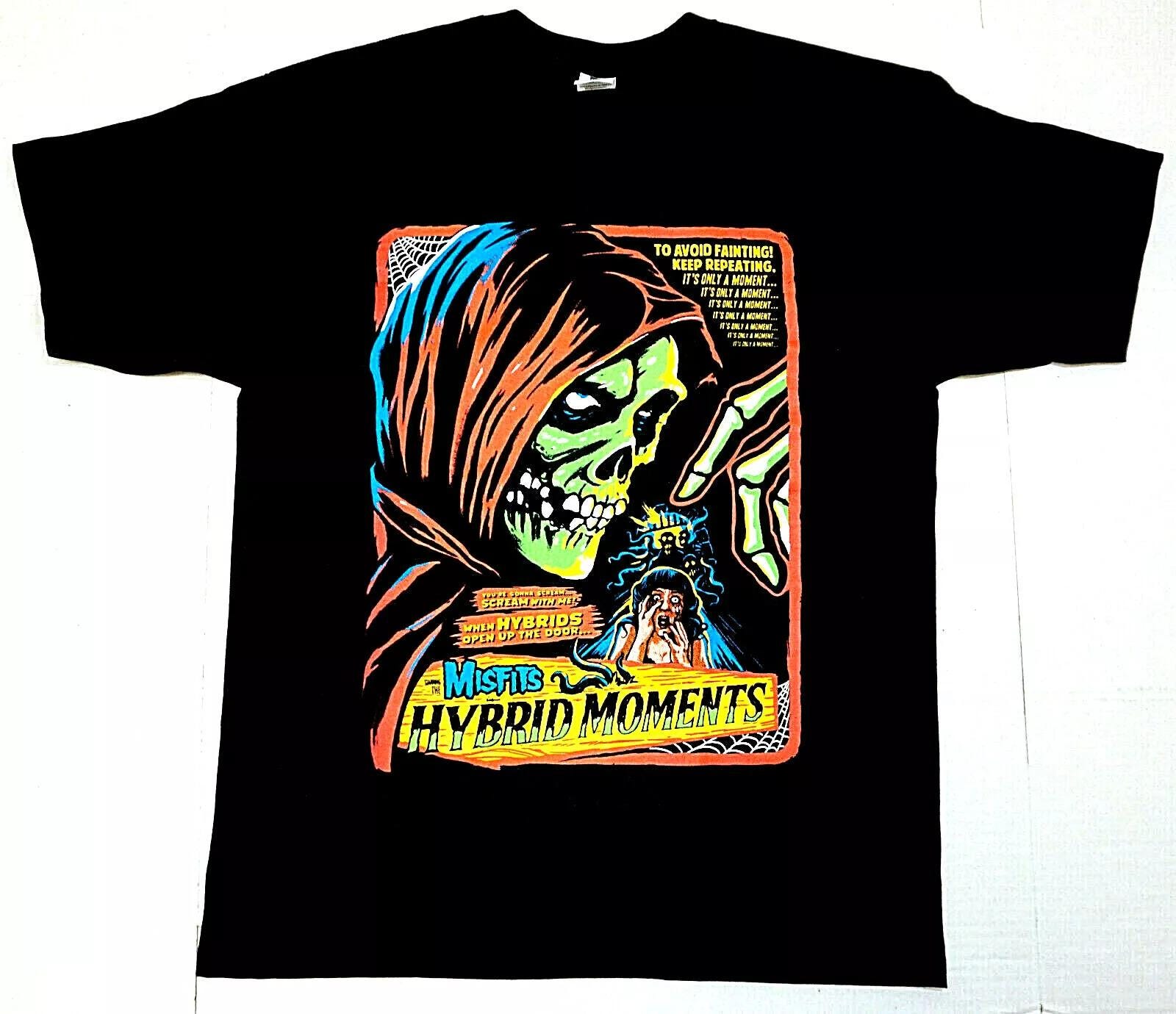 MISFITS ハイブリッドモーメンツ フィンドスカル ホラーパンクTシャツ 