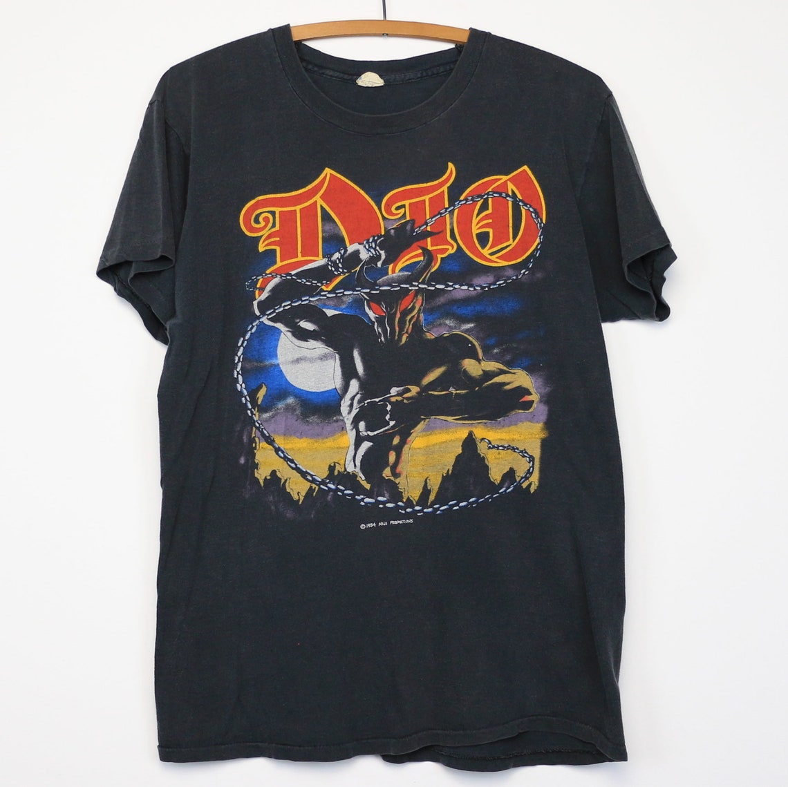 Vintage 1984 Dio Last in Line World Tour Shirt - Etsy