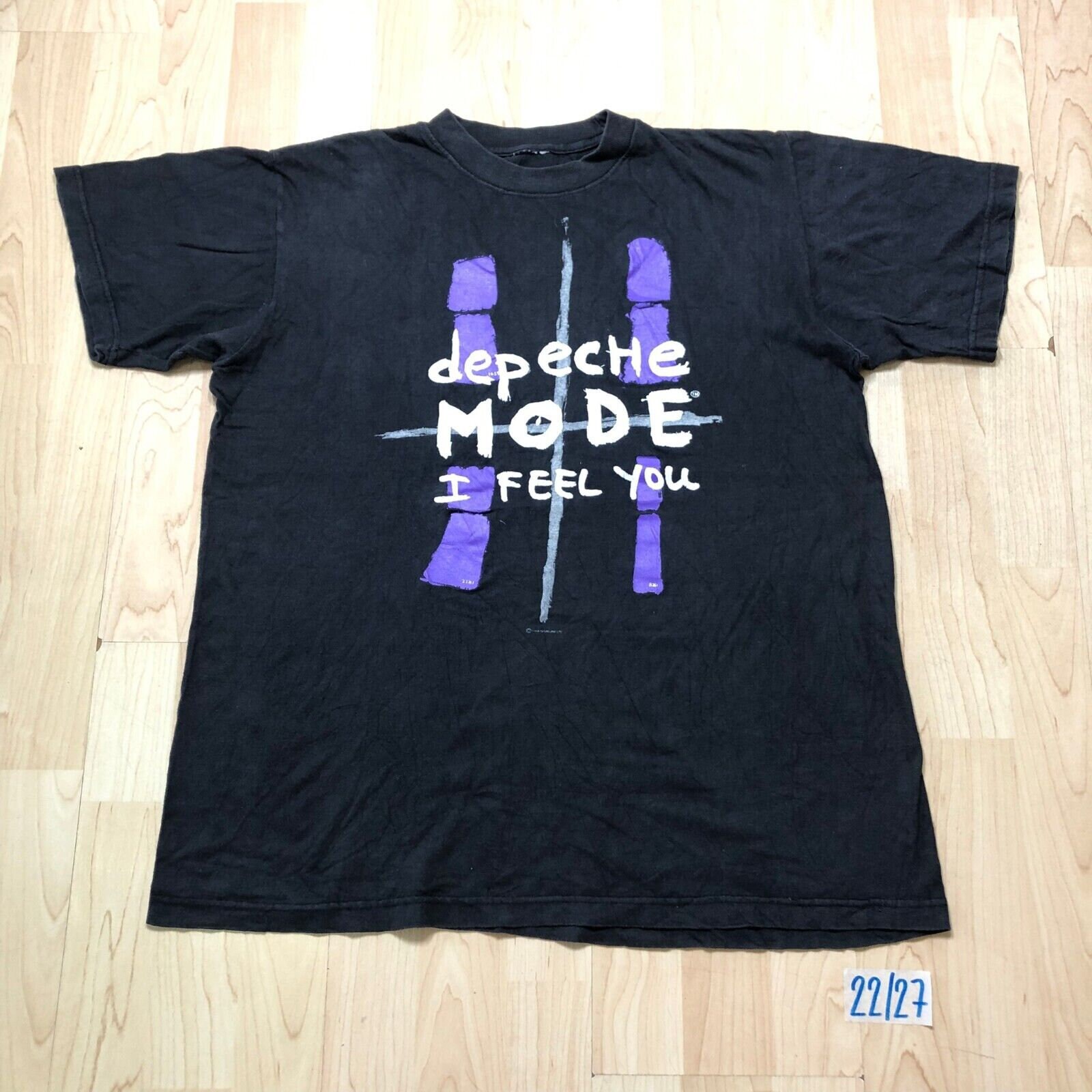 希少　DEPECHE MODE 80s プリントTシャツ シングルステッチ 希少 DEPECHE MODE 80s プリントTシャツ シングルステッチ