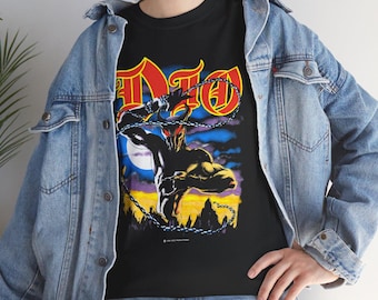 Vintage 1984 Dio Last in Line World Tour Shirt
