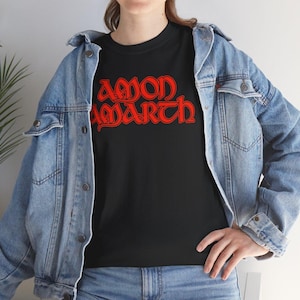 Écusson Brodé Métal Amon Amarth - Patch Thermocollant Red Melodic Death - Pour Veste, Sac - 4