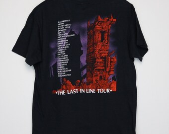 Dio Last in Line Tour VTG 80sheavy Metal Rock Band Concert Music