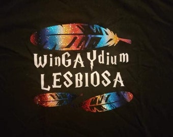 Wingaydium Lesbiosa Tee