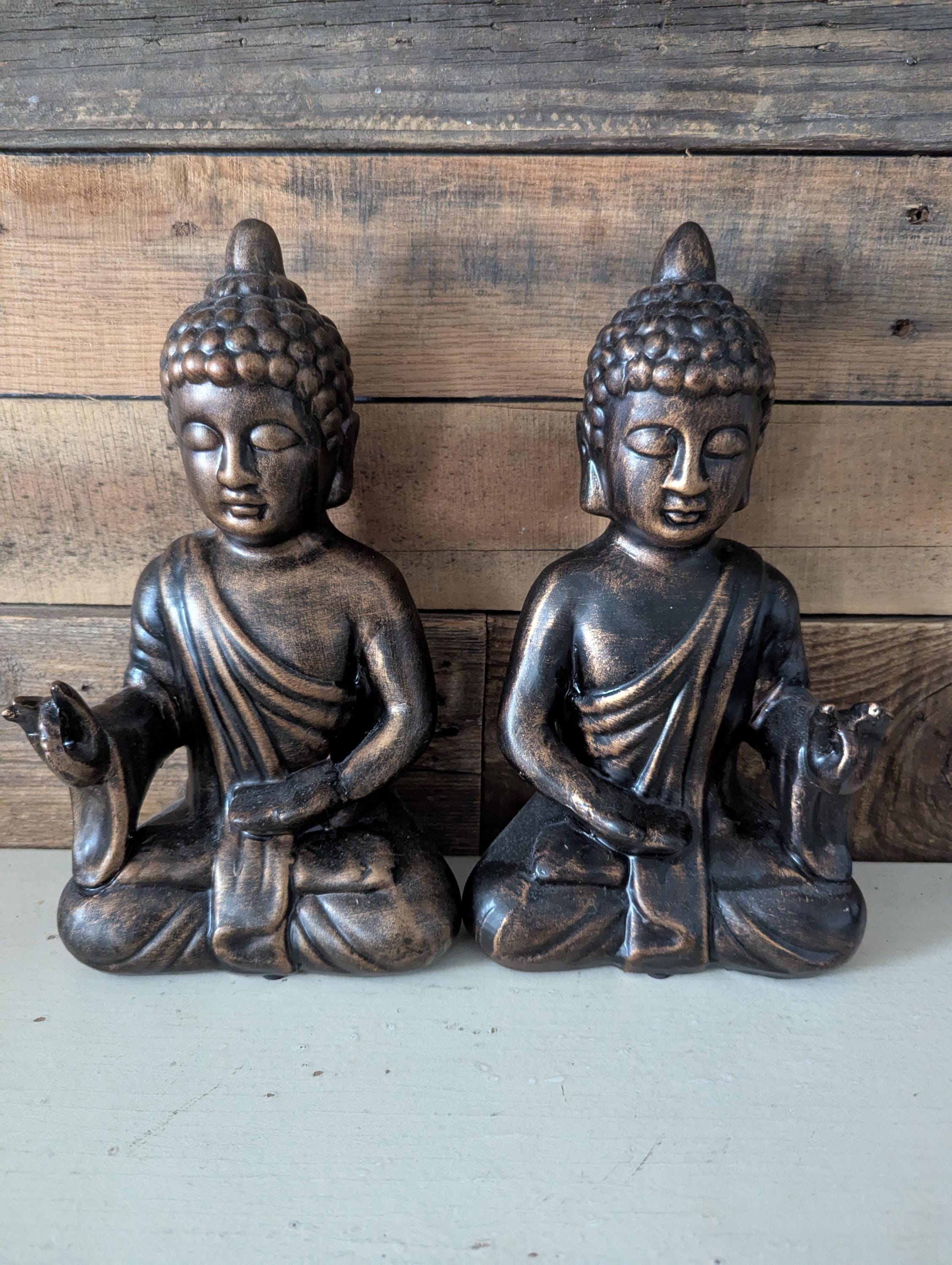 Buddha Bookends Pier One Imports Resin Statue Figures - Etsy