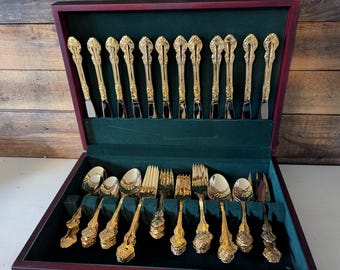 Godinger 20th Century Baroque カトラリーセット 20th Century Baroque 18/10 Stainless Steel 20 Piece Flatware