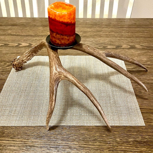 Antler Candle Holder Etsy