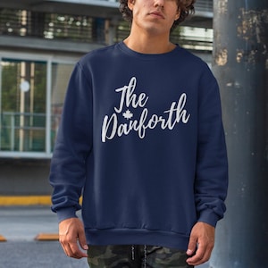 Sweat-shirt unisexe Toronto Danforth | Sweat-shirt Danforth Village East End Toronto Neighbourhood