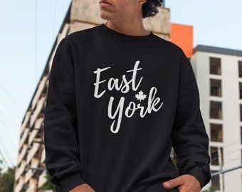 Sudadera Unisex East York / Sudadera de barrio del East End de Toronto