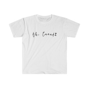 Oh Canada Shirt | Funny Canada Day Tshirt | Kids and Adults | Comfy Canadian Tee with Maple Leaf image 3
