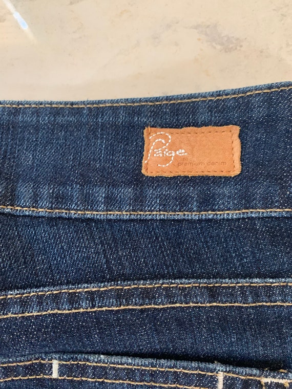 Paige Designer Jeans, ladies jeans, size 30, flar… - image 7
