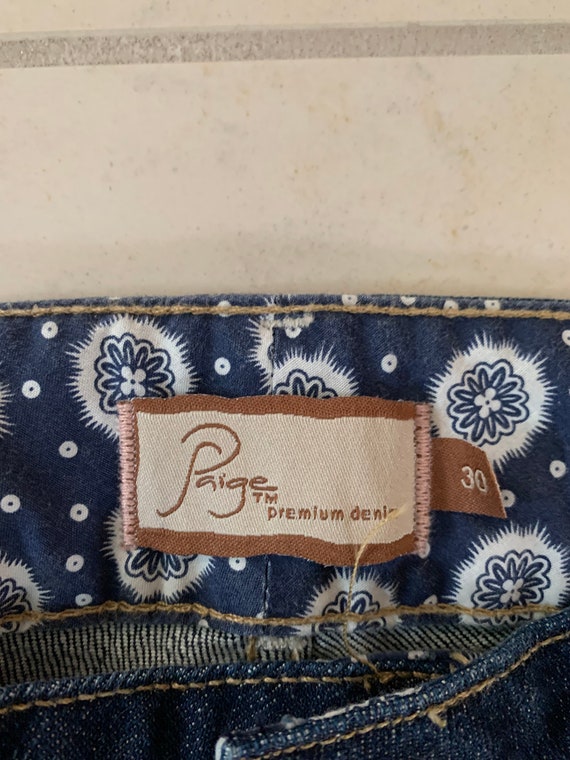 Paige Designer Jeans, ladies jeans, size 30, flar… - image 3