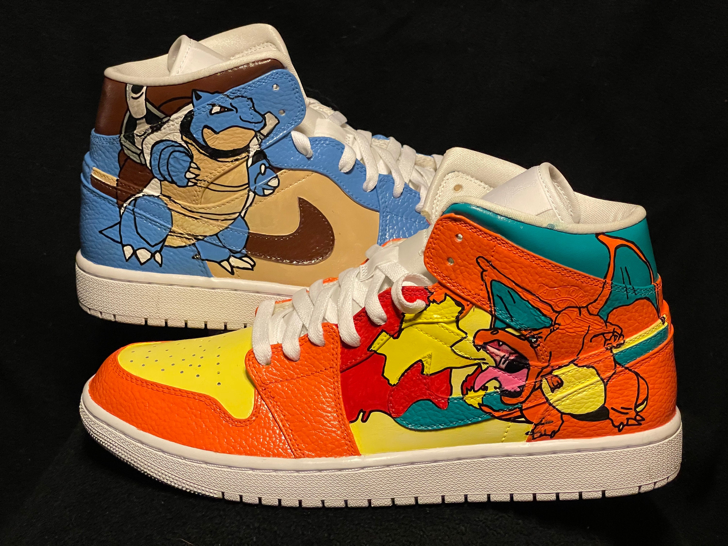 Custom Painted Jordans! Using Angelus Leather Paint On Shoes ...