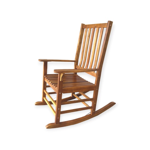 Indoor wooden rocking chair shop