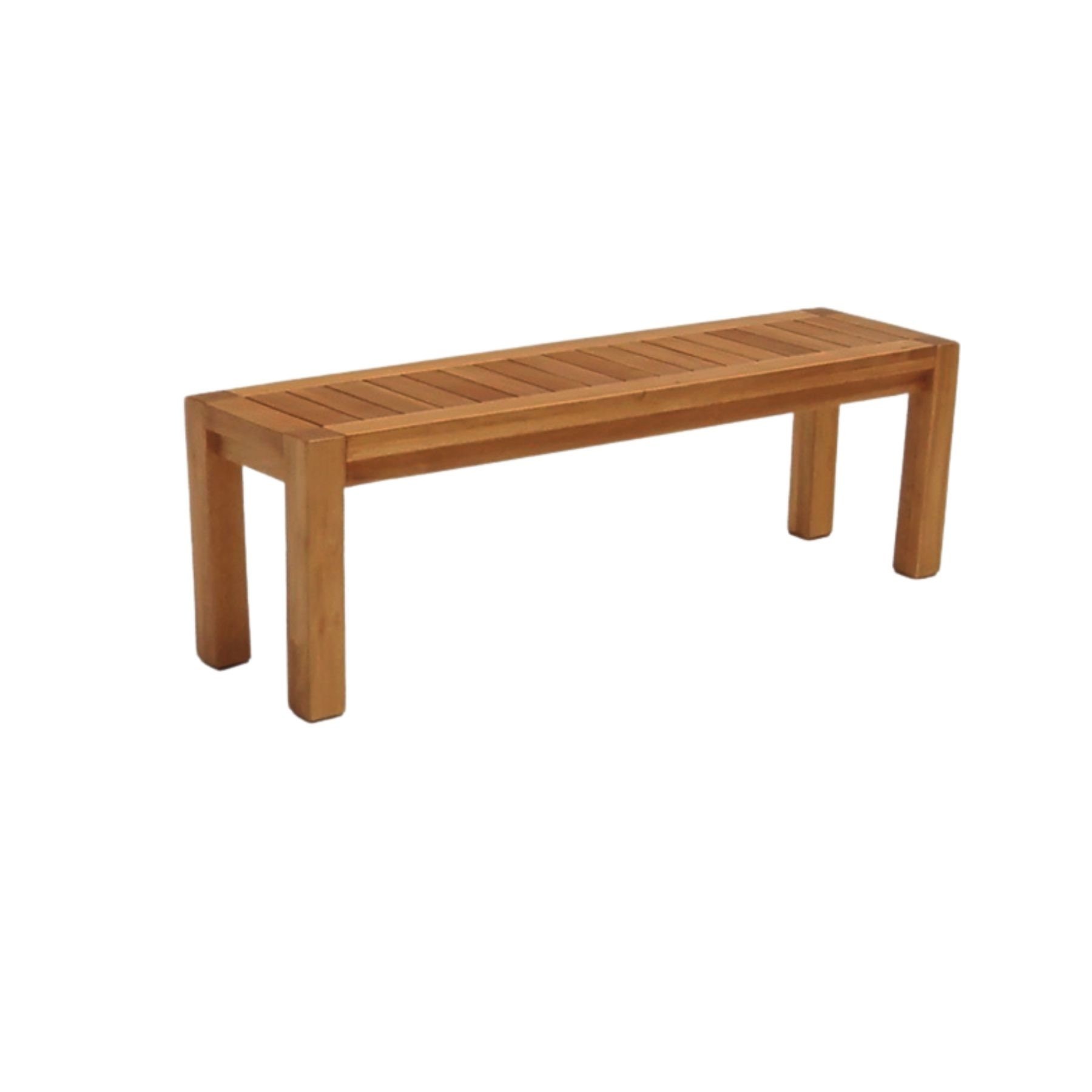 Amish Cedar Wood Traditional Backless Outdoor Bench