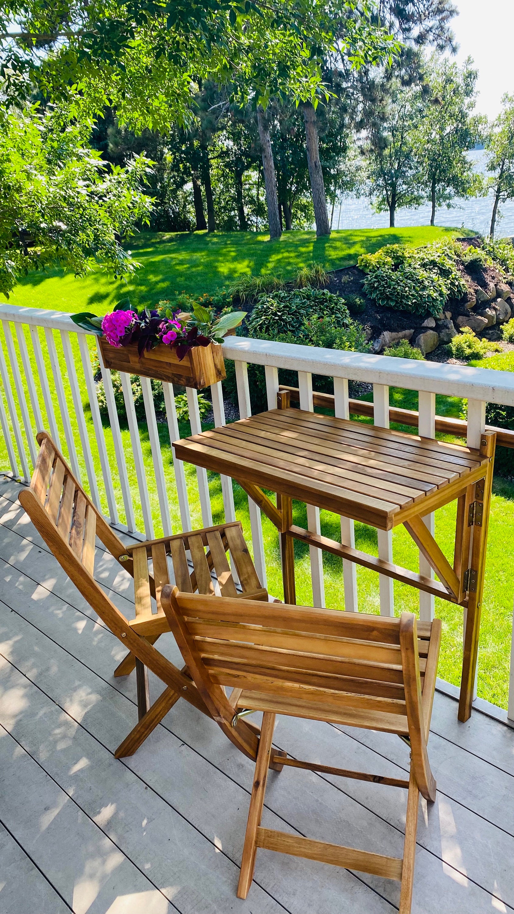 Garden table and chairs bm sale