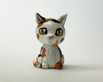 Spottedleaf Warrior Cat Clay Figurine