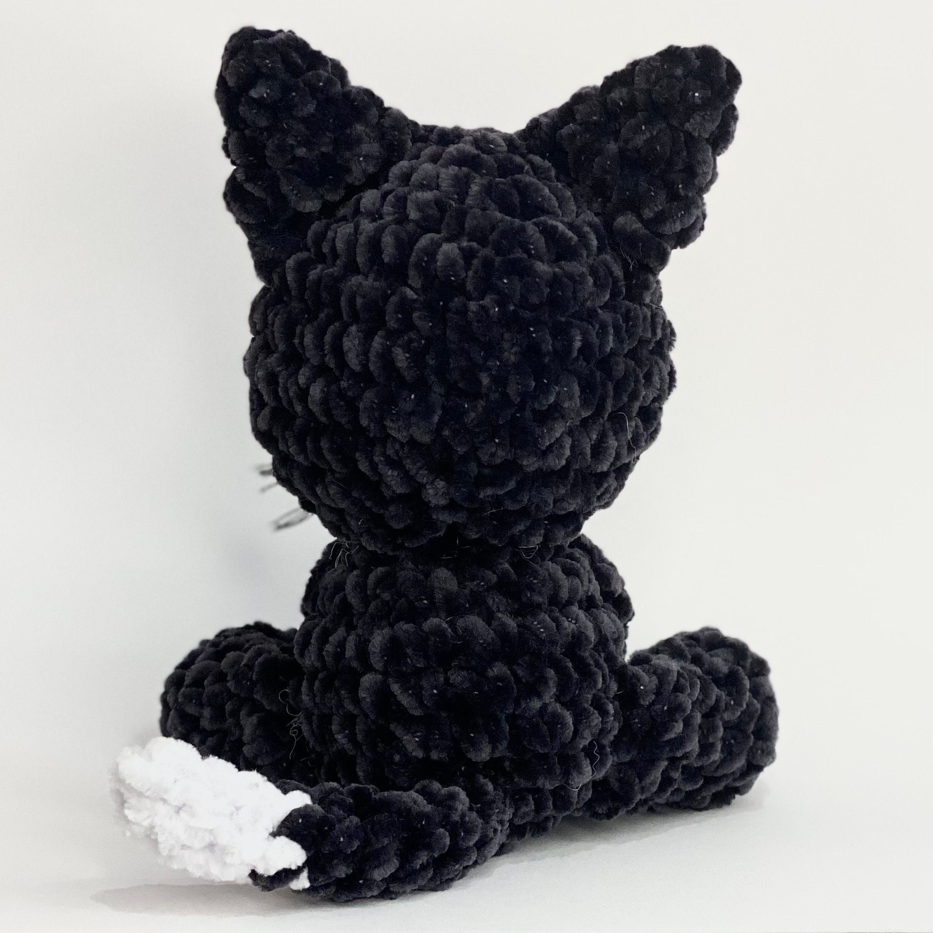 Crochet Warrior Cat Ravenpaw Plush - Etsy