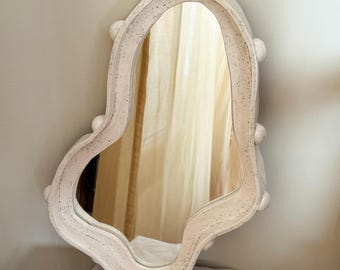 Amorphous Mirror Frame - 2 in 1 - Handmade Ceramic - in stock