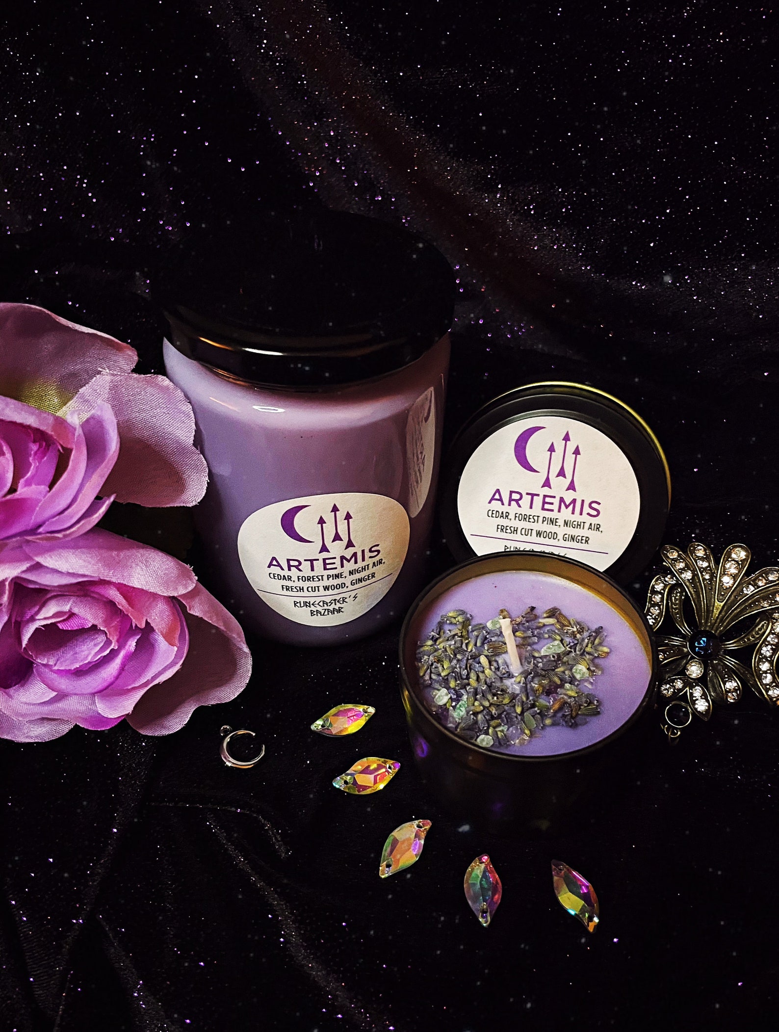 Artemis Candle Greek Goddess Soy Candles Etsy