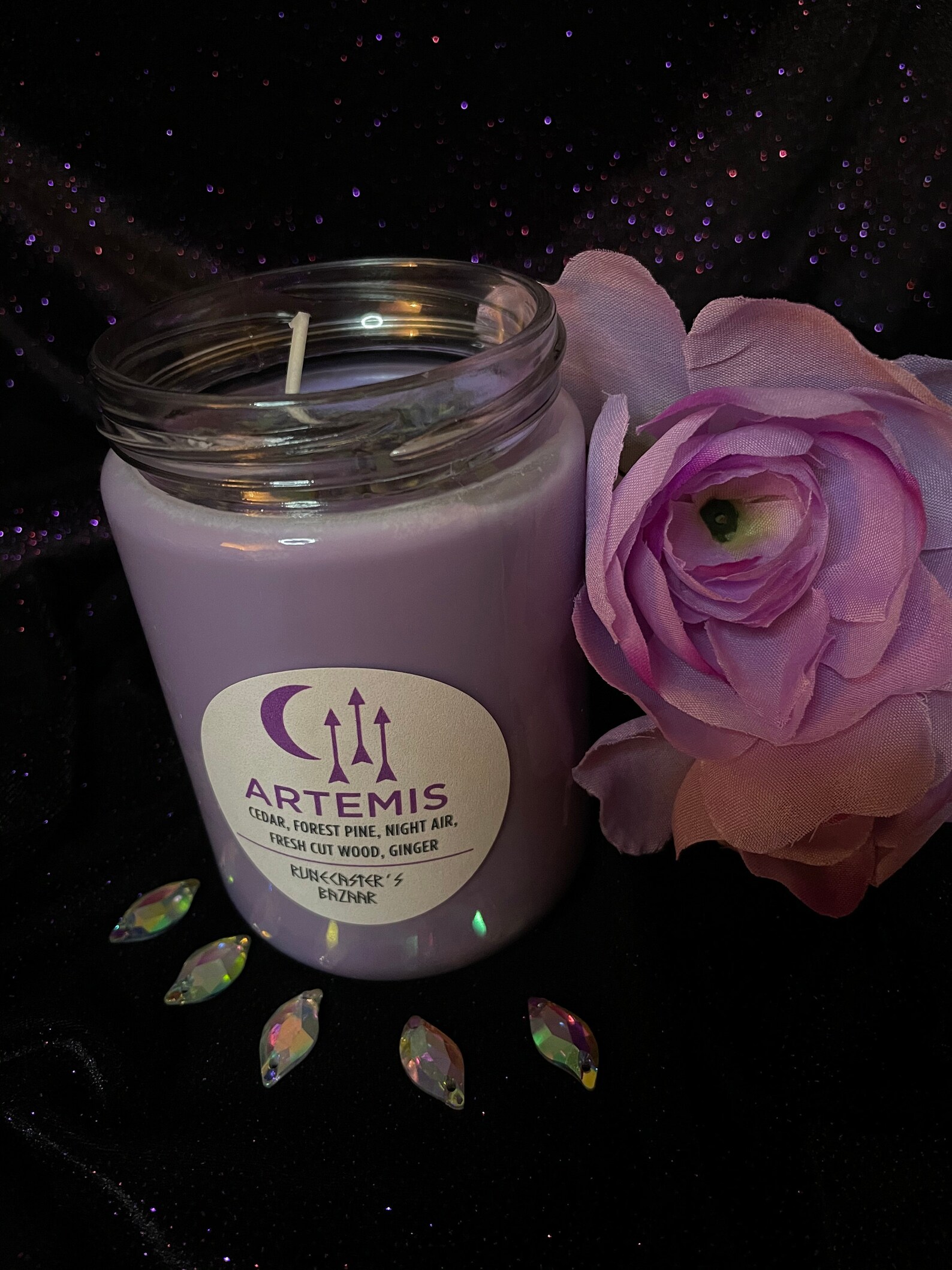 Artemis Candle Greek Goddess Soy Candles Etsy