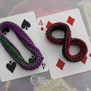 Mobius Fidget Toy / Chainmaille Fidget Spinner