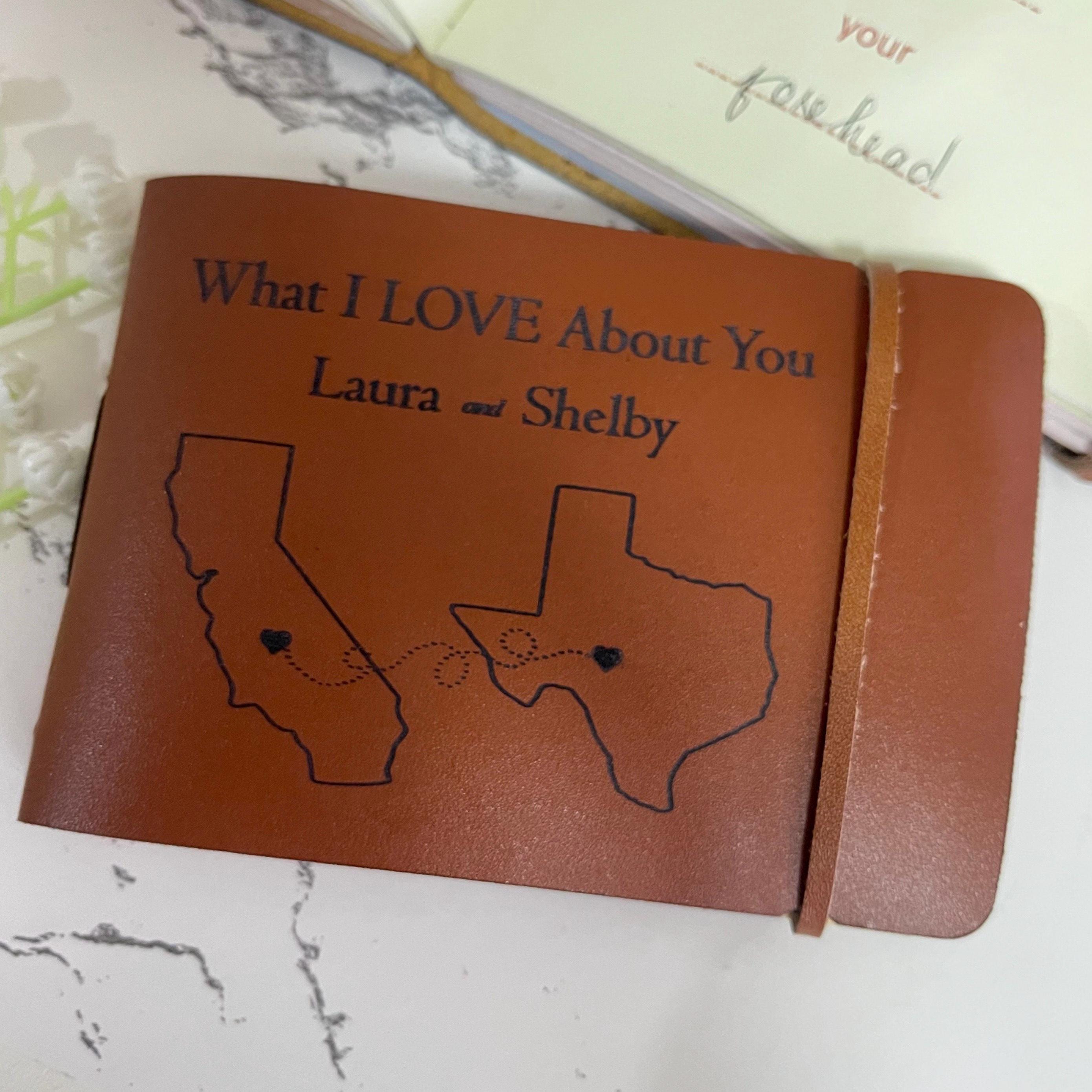 Enhance Your Writing Experience, Leaf Motifs And Geometric Borders, Personalized Custom Leather Journal Son032 Jrnl